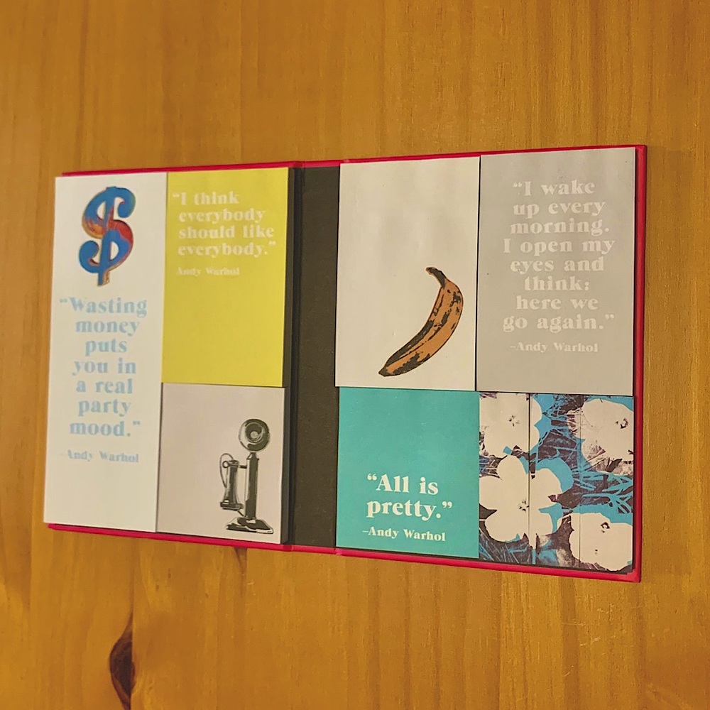 Andy Warhol Sticky-note Book